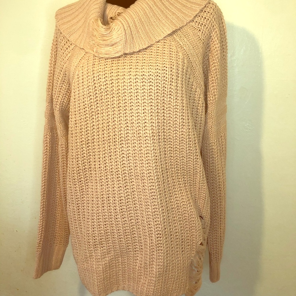 Warm PINK Sweater SZ 3x